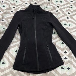 black lululemon define jacket